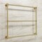 Kingston Brass 36" x 32" Wall Mount Towel Rack, Brushed Brass DTM323637 - alternate 2
